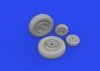 Eduard 648996 Gannet wheels AIRFIX 1/48